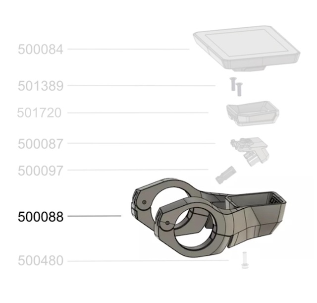 FIT Halter Universal 35 mm für Display