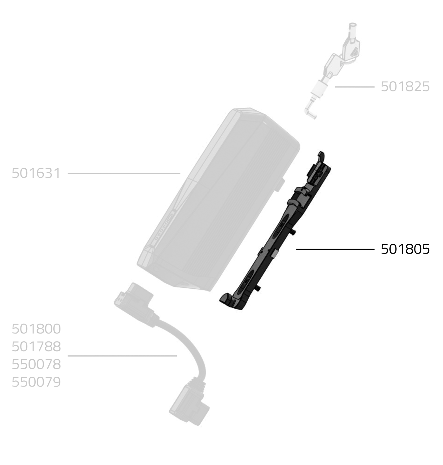 FIT supporto batteria BAT Buddypack