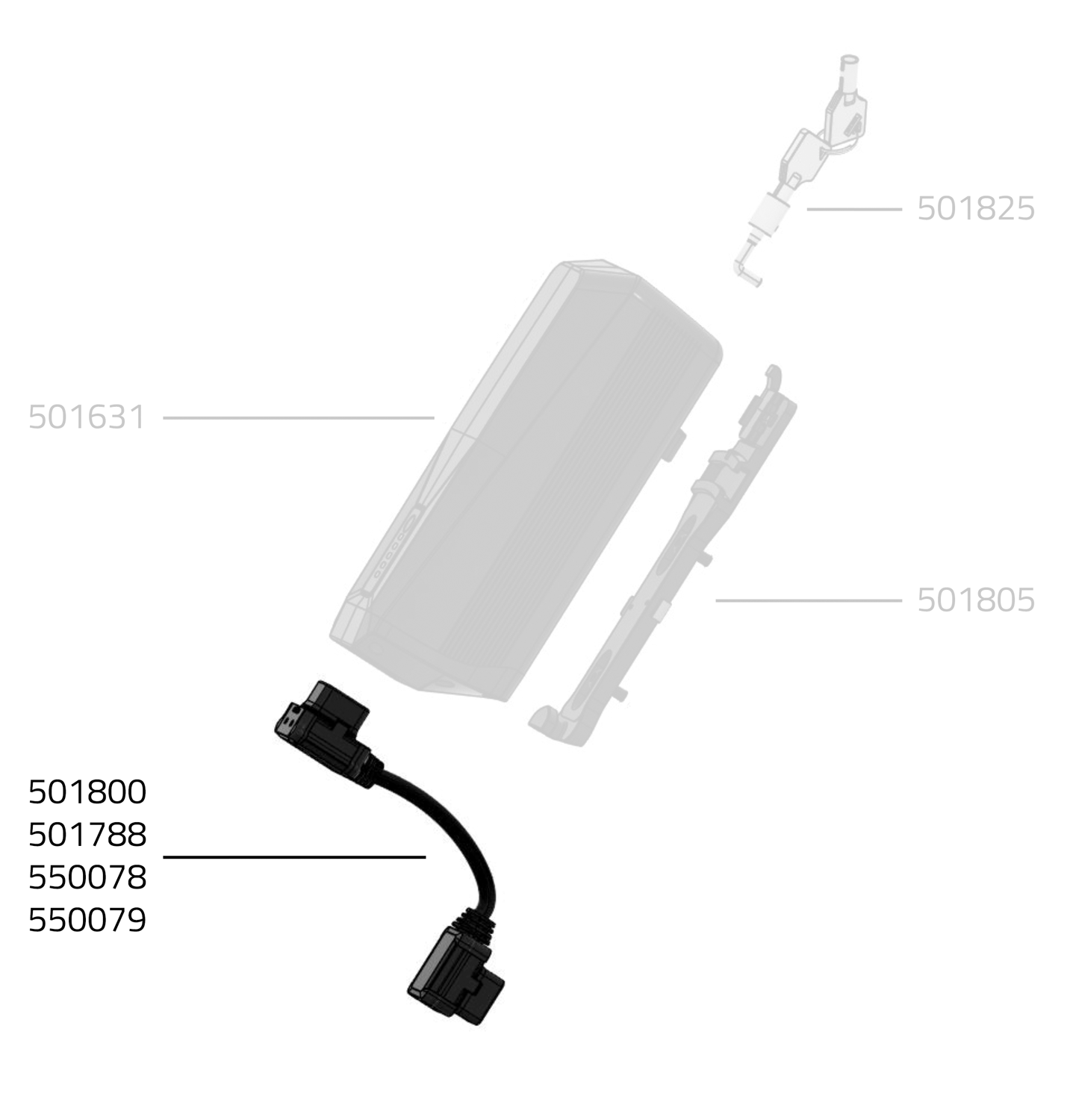 FIT connection cable for BAT Buddypack