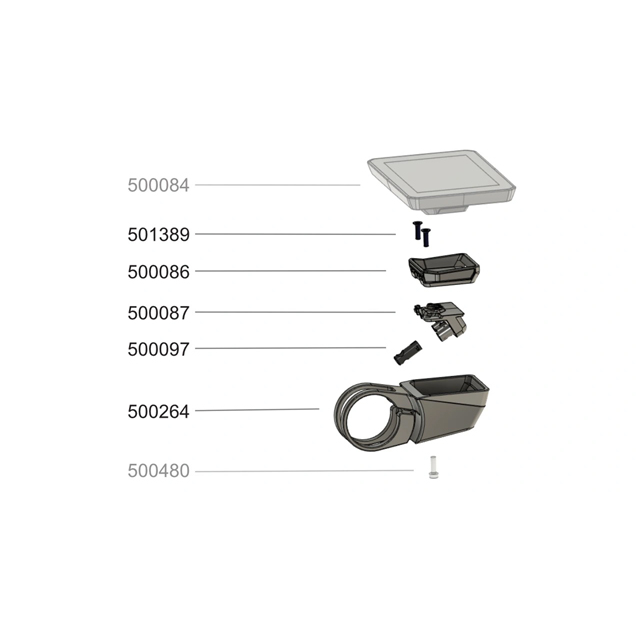 FIT supporto set 31.8 mm per center display FIT supporto set 31.8 mm per center display
