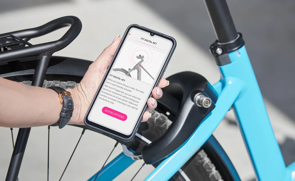 FIT Mobile mit Digital Key Anwendung