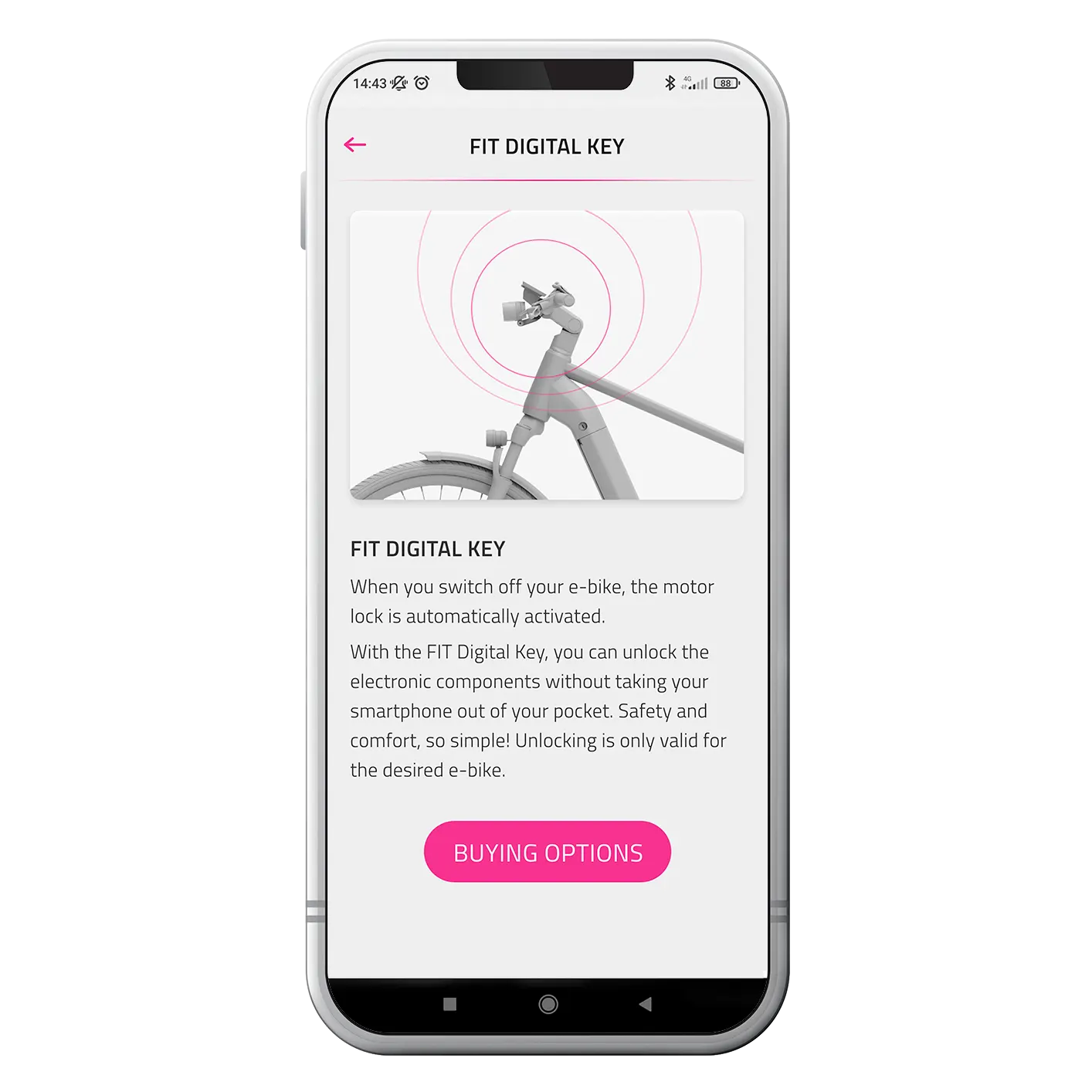 FIT Mobile App Digital Key