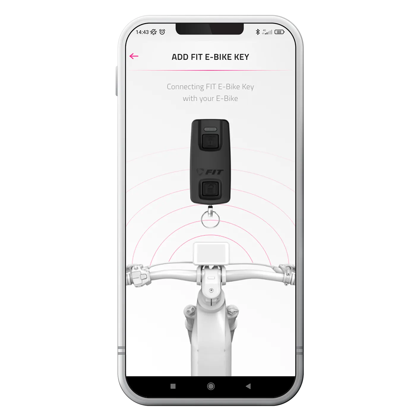 FIT Mobile App E-Bike Key