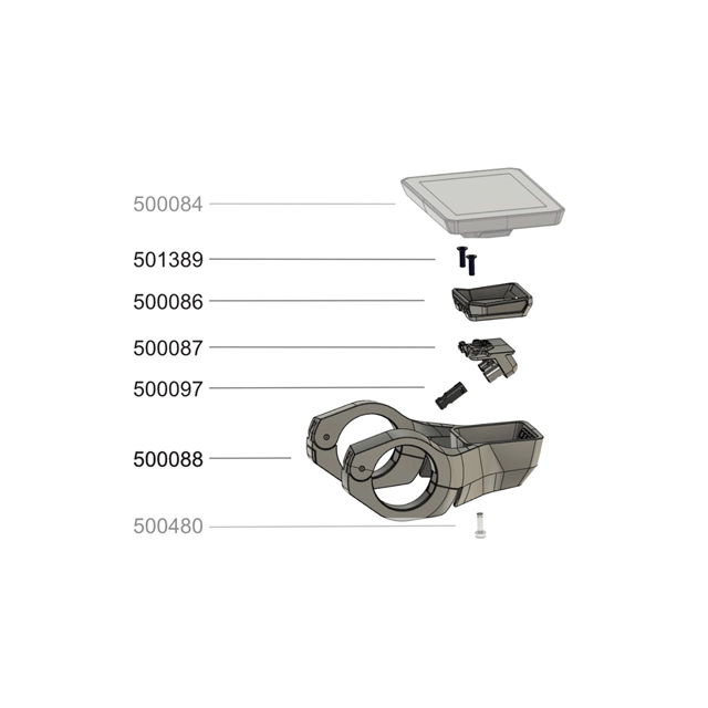 FIT supporto universale set 35 mm per display