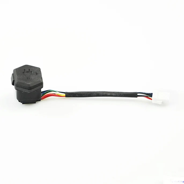 FIT charging socket 2FIX right and left with rubber cap