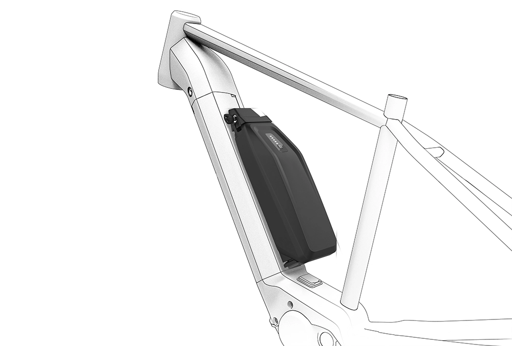 FIT Bike intube Battery Range Extender low Rendering Bild